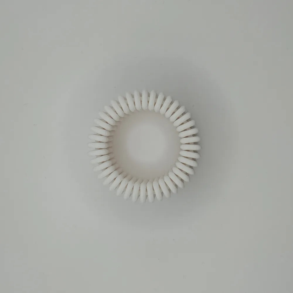 Vue de dessus de l’ouverture du porte-bougie Halo