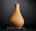 Vase Tressé Losanges Frangi Genève – détail macro texture