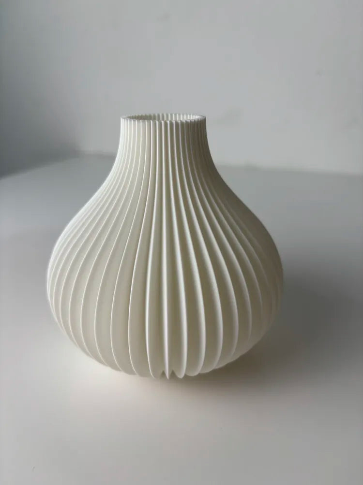 Vase Ondulé Frangi Genève — rouge bordeaux seul