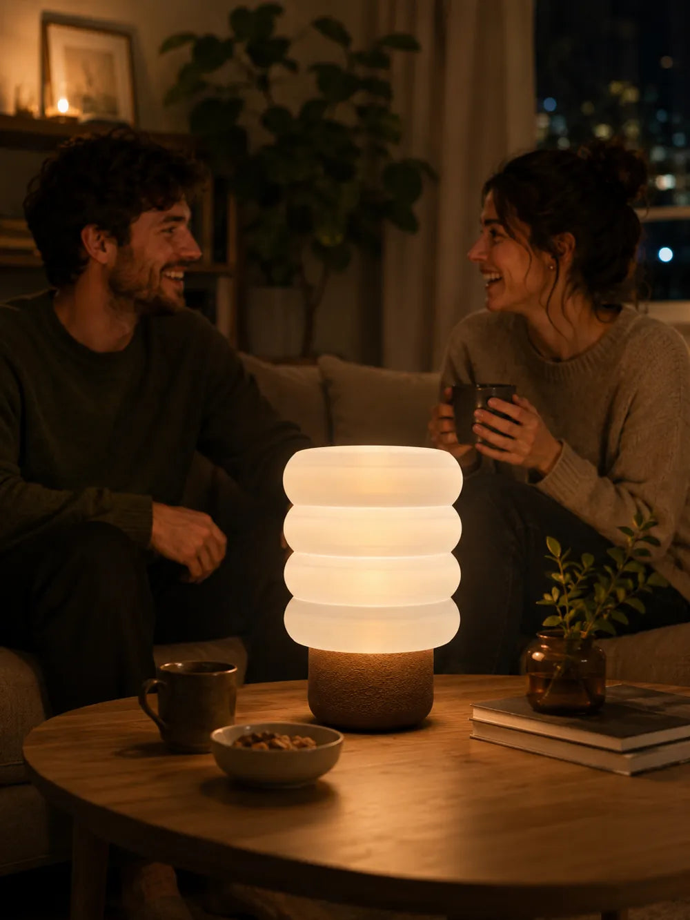 Luminaire Nuage près d’une fenêtre