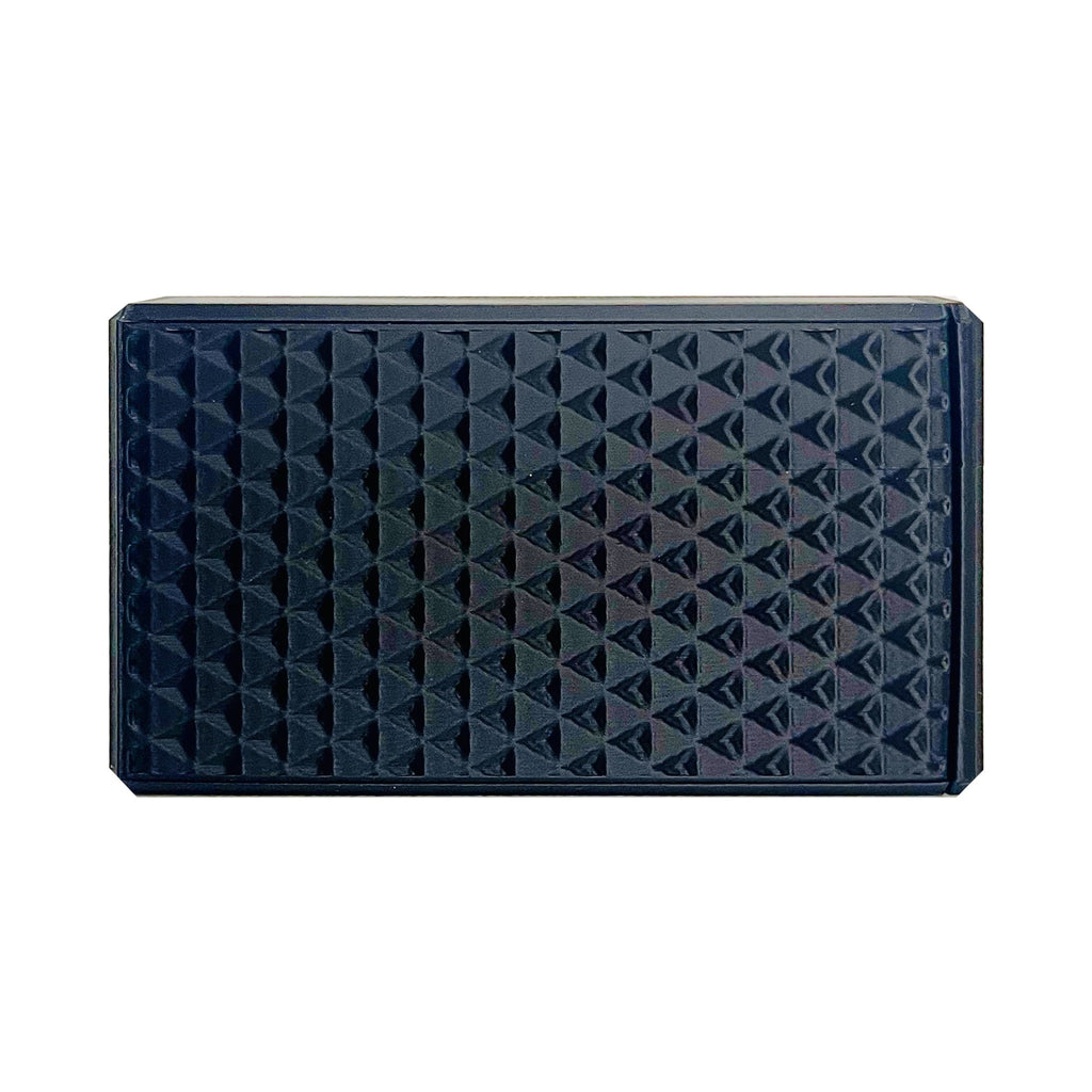 Portefeuille Frangi Genève Onyx — texture diamant