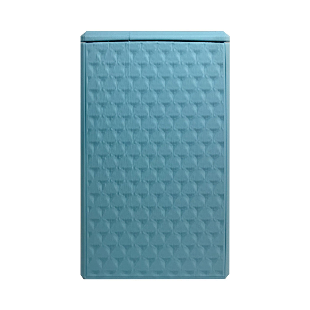 Portefeuille Frangi Geneve Bleu Ciel Ovale - dos