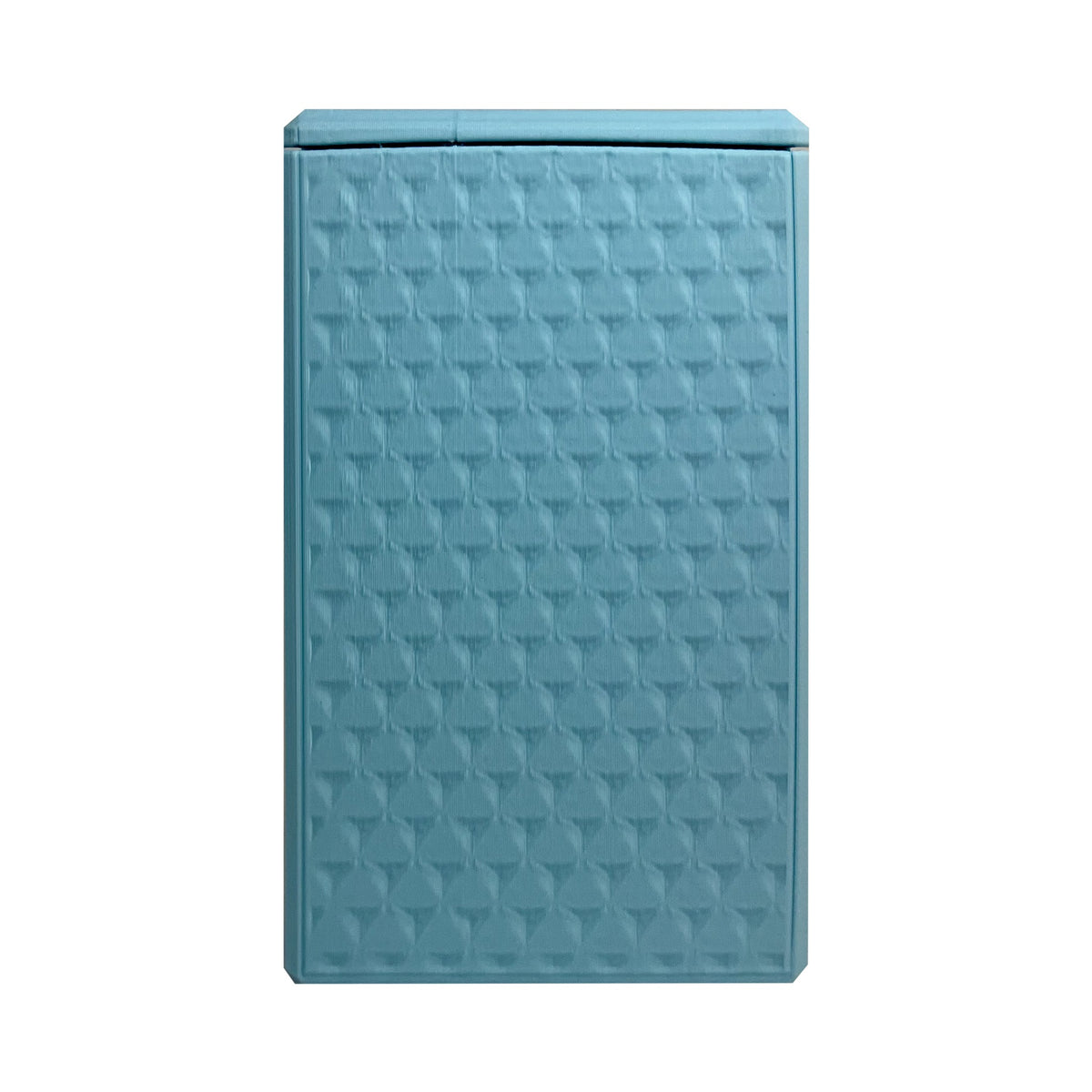 Portefeuille Frangi Geneve Bleu Ciel Ovale - dos