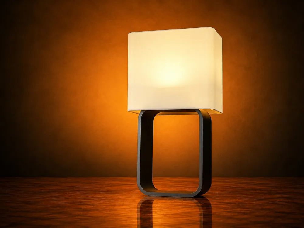 Vue de face du luminaire Cadre
