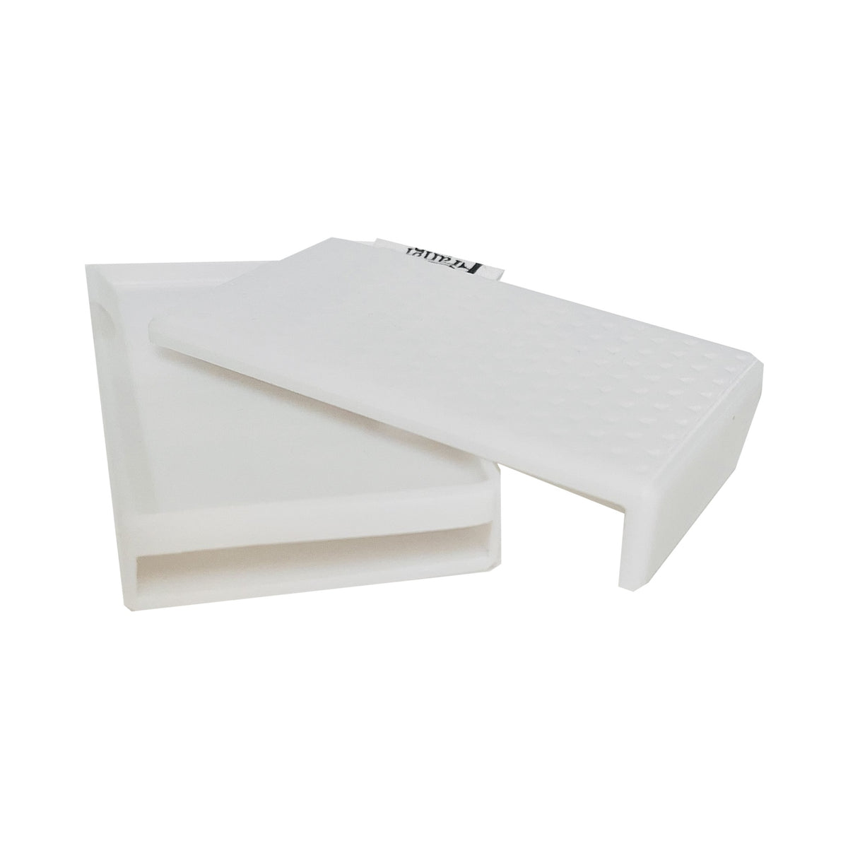 Portefeuille Frangi Geneve Blanc Ivoire — face etiquette tissu