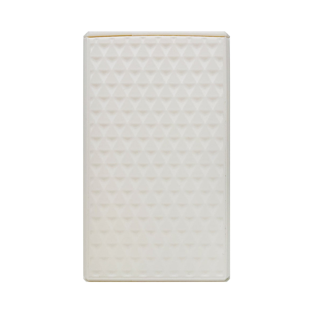 Portefeuille Frangi Geneve Blanc Nacre — dos texture cercles