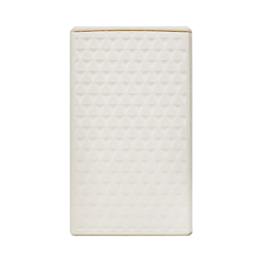 Portefeuille Frangi Genève Blanc Ivoire — dos texture diamant
