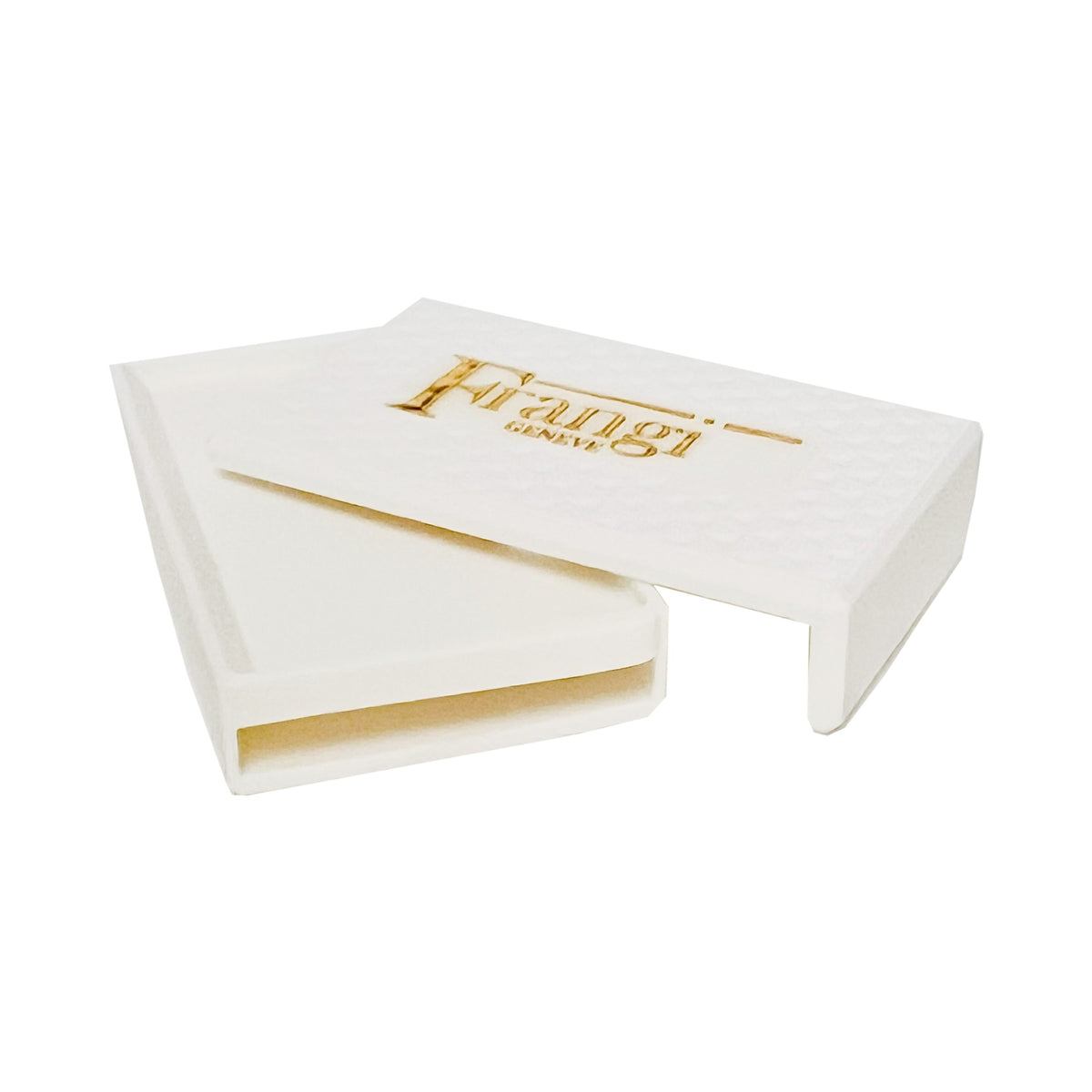 Portefeuille Frangi Genève Blanc Ivoire — ouvert