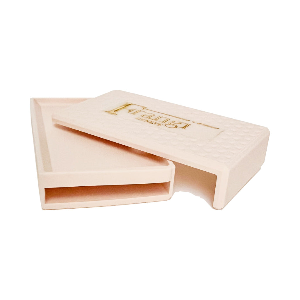 Portefeuille Frangi Geneve Rose Poudre — ouvert