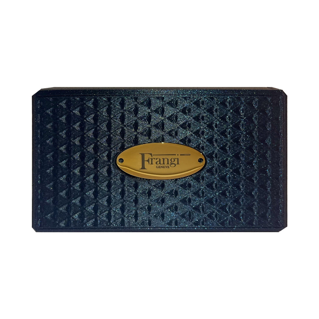 Portefeuille Frangi Geneve — Titane Brûlé Plaque Ovale