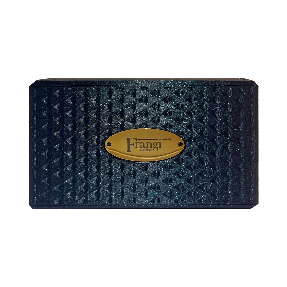 Portefeuille Frangi Geneve — Titane Brûlé Plaque Ovale