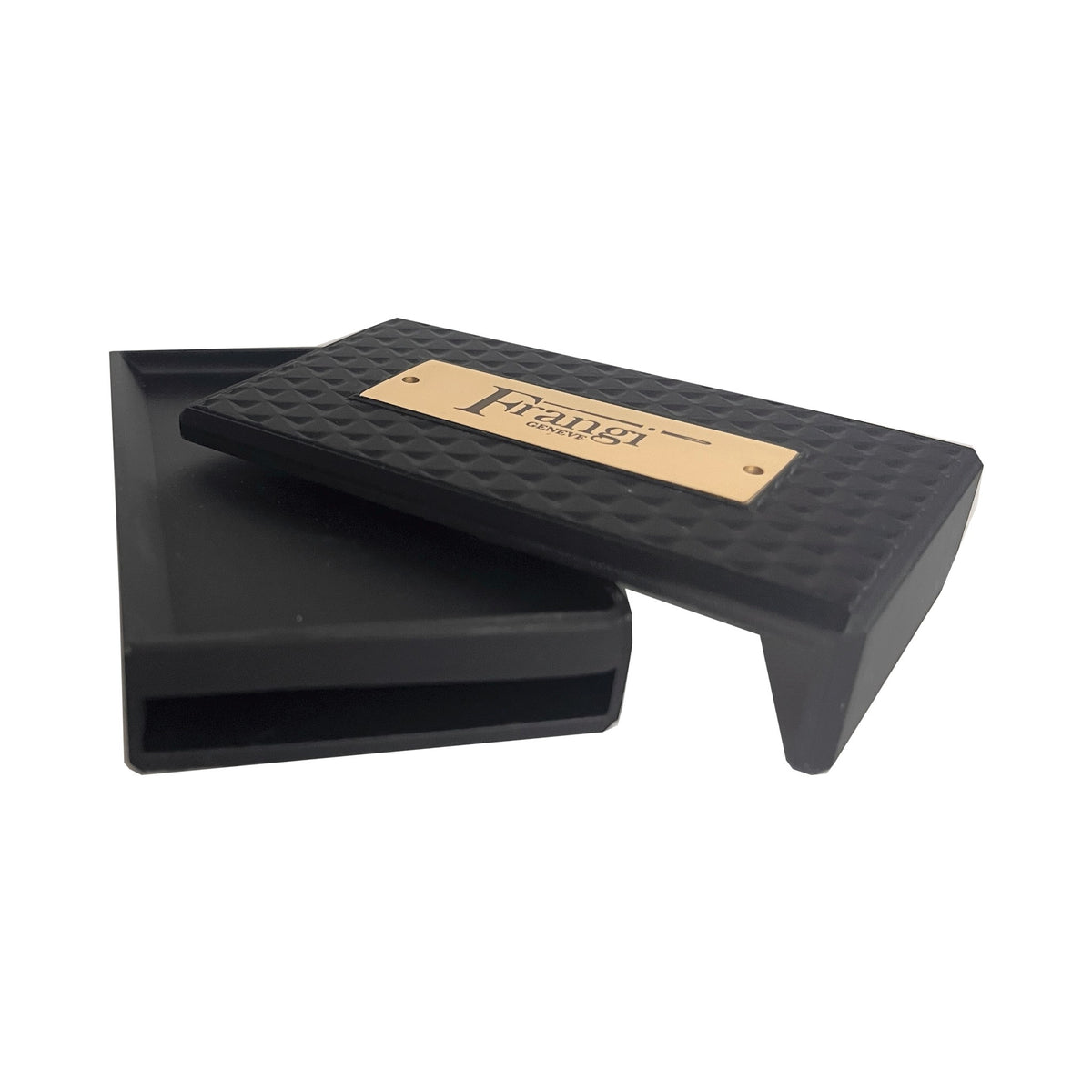 Portefeuille Frangi Geneve Noir — dos texture cercles