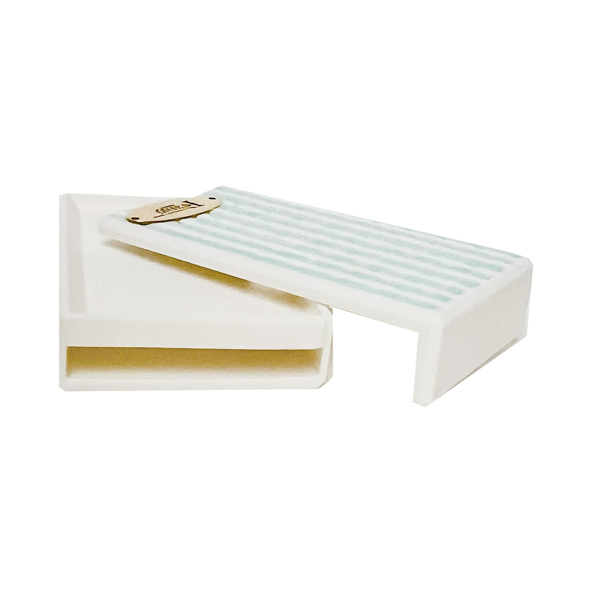 Portefeuille Frangi Genève 8 cartes — Céladon
