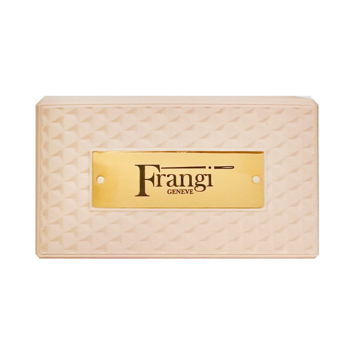 Portefeuille Frangi Geneve Rose Peau Or — face plaque doree