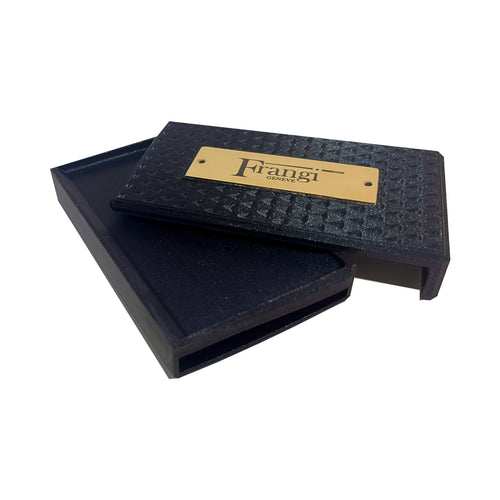 Portefeuille Frangi Geneve Bleu Plaque - ouvert