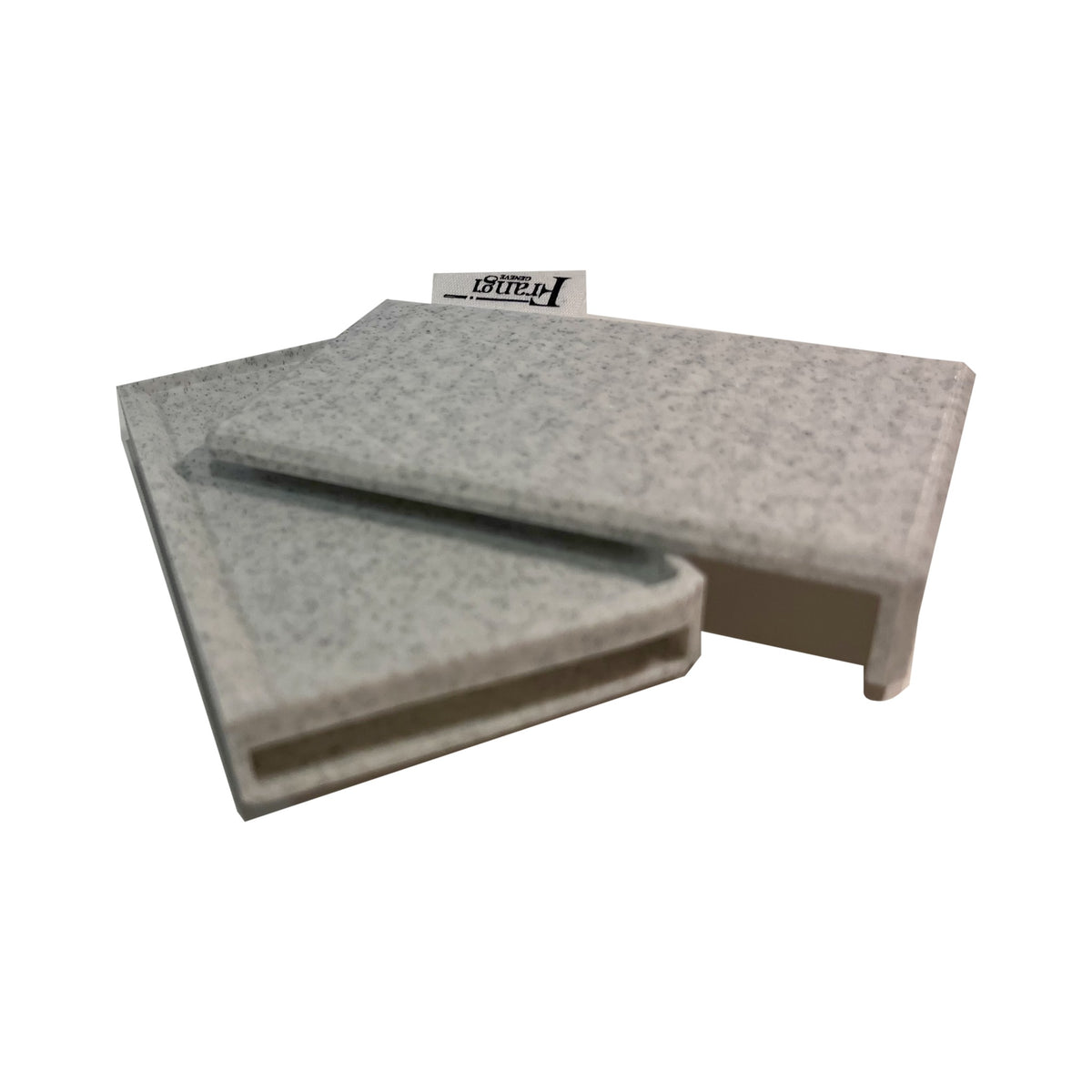 Portefeuille Frangi Geneve Granit Etiquette - ouvert