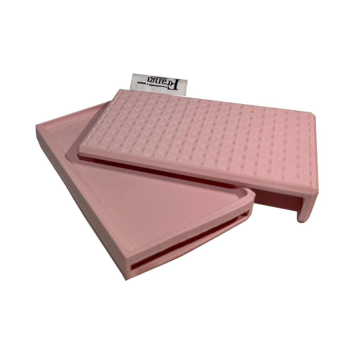Portefeuille Frangi Geneve Rose Étiquette - ouvert