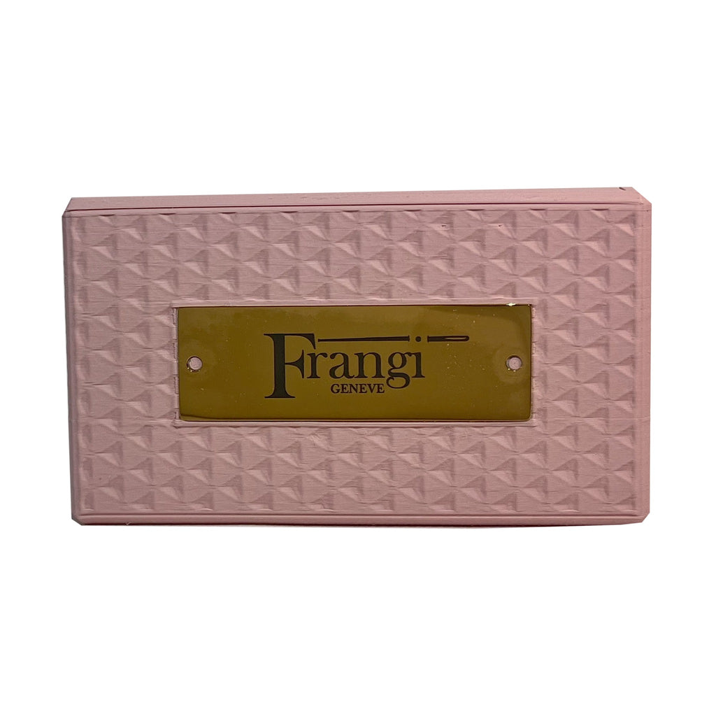 Portefeuille Frangi Geneve Rose Plaque - face