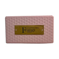 Portefeuille Frangi Geneve Rose Plaque - face