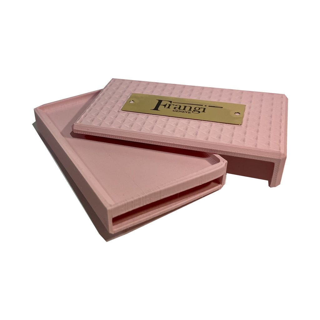 Portefeuille Frangi Geneve Rose Plaque - ouvert