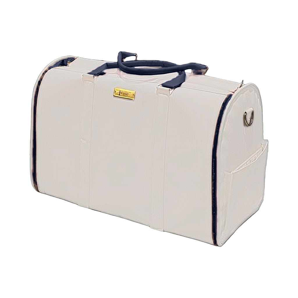Sac de voyage Frangi Geneve bleu marine – vue de cote