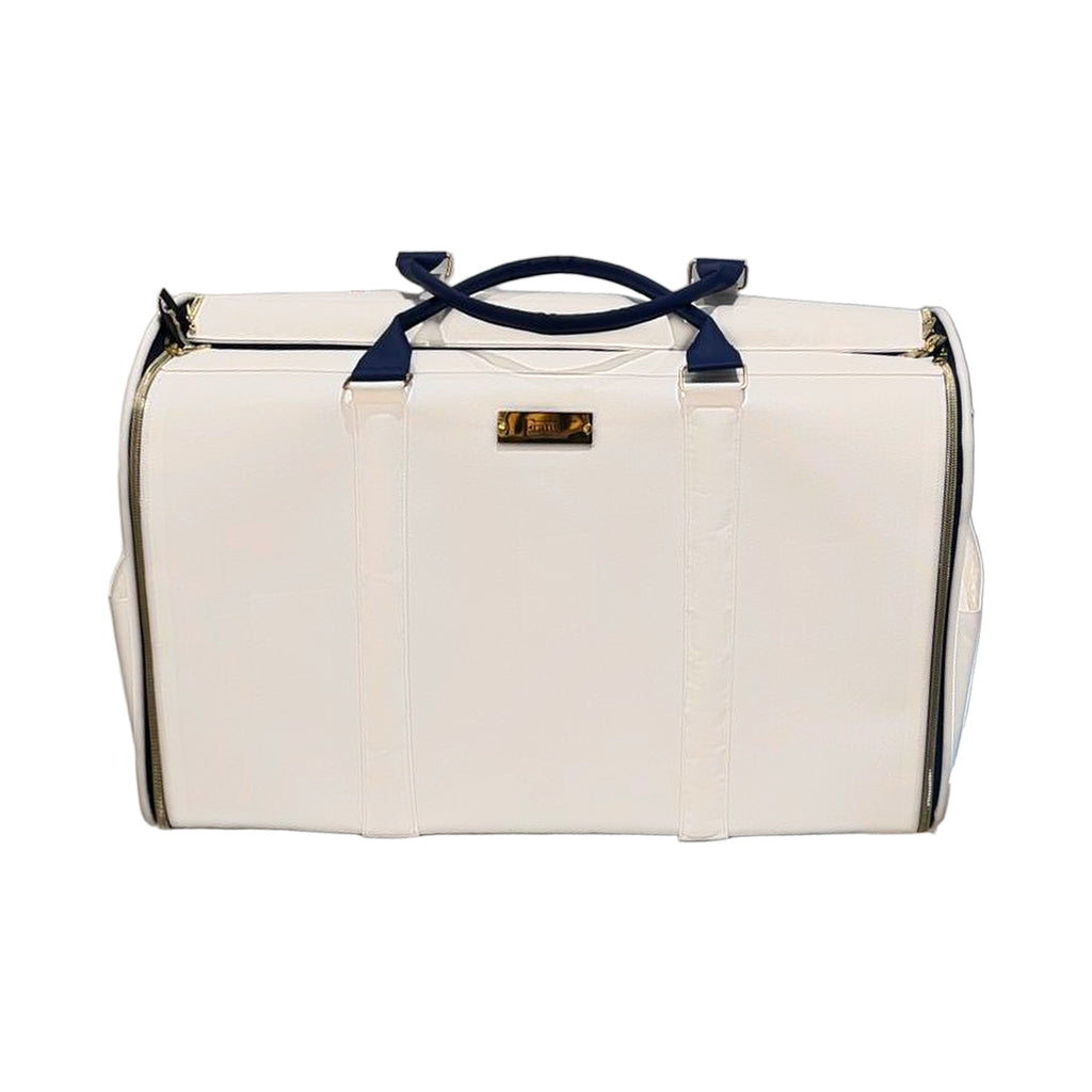 Sac de voyage Frangi Geneve bleu marine – vue de face ferme