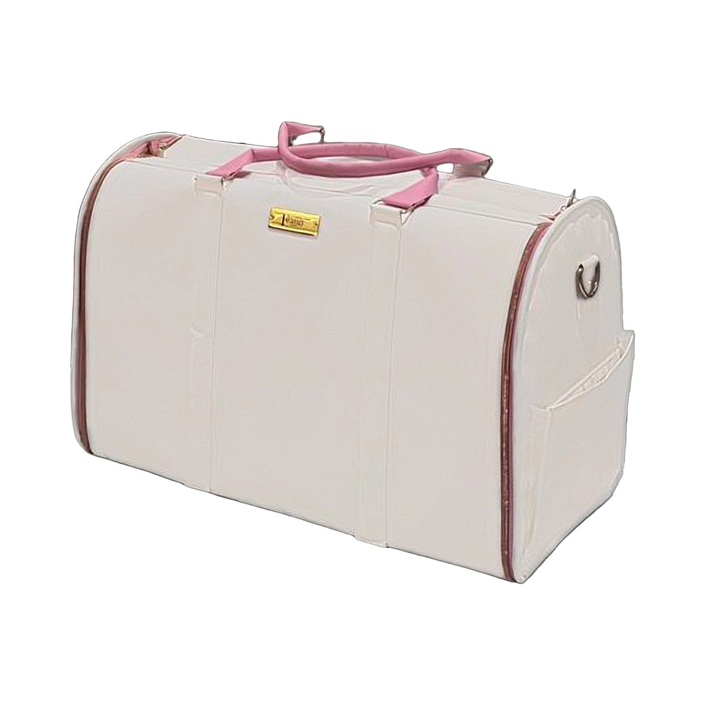 Sac de voyage Frangi Genève rose – vue de côté