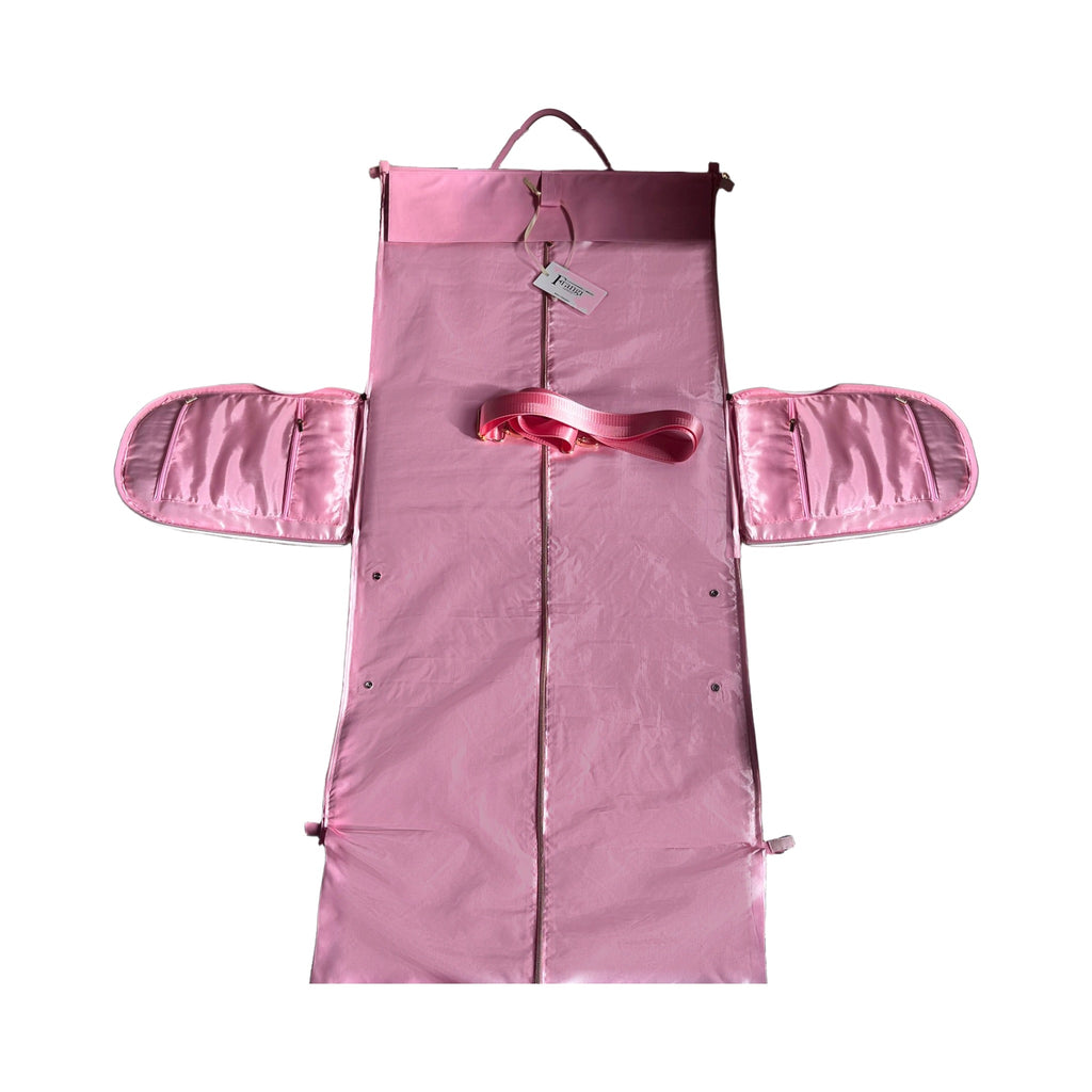 Sac de voyage Frangi Genève rose – vue intérieure ouvert