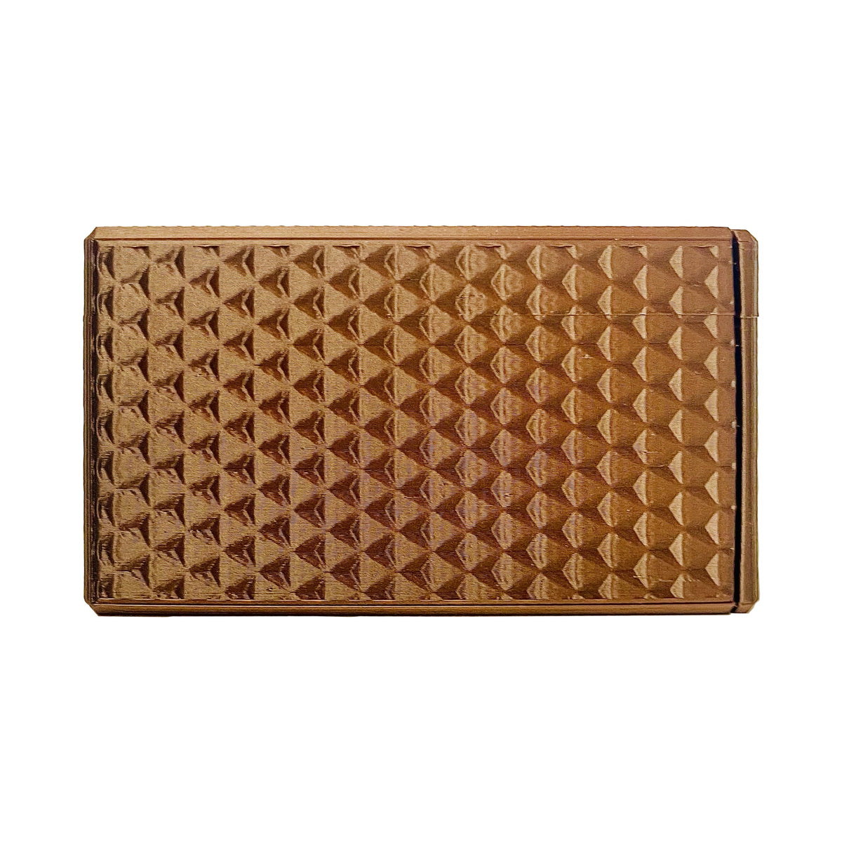 Portefeuille Frangi Genève Marron — vue ouvert de côté